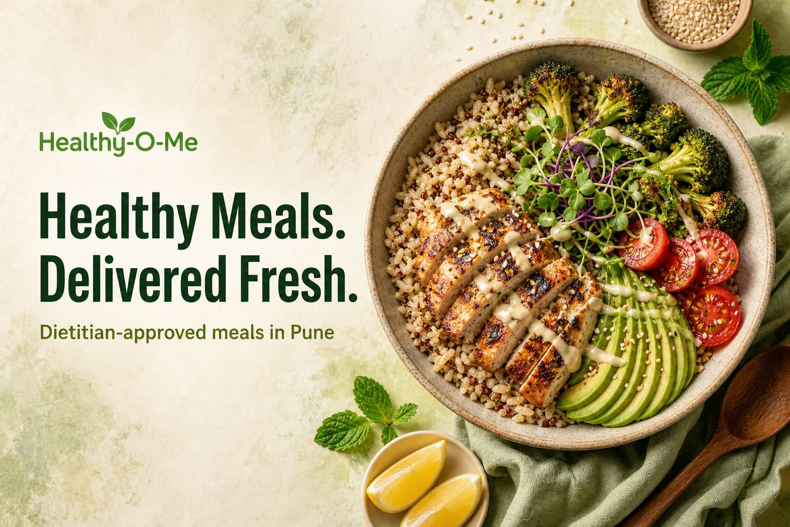 Healthyo Healthy Meals Delivered Fresh in Pune | Healthy-O-Me